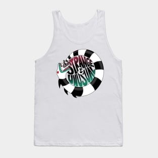 Strange striped worm Tank Top